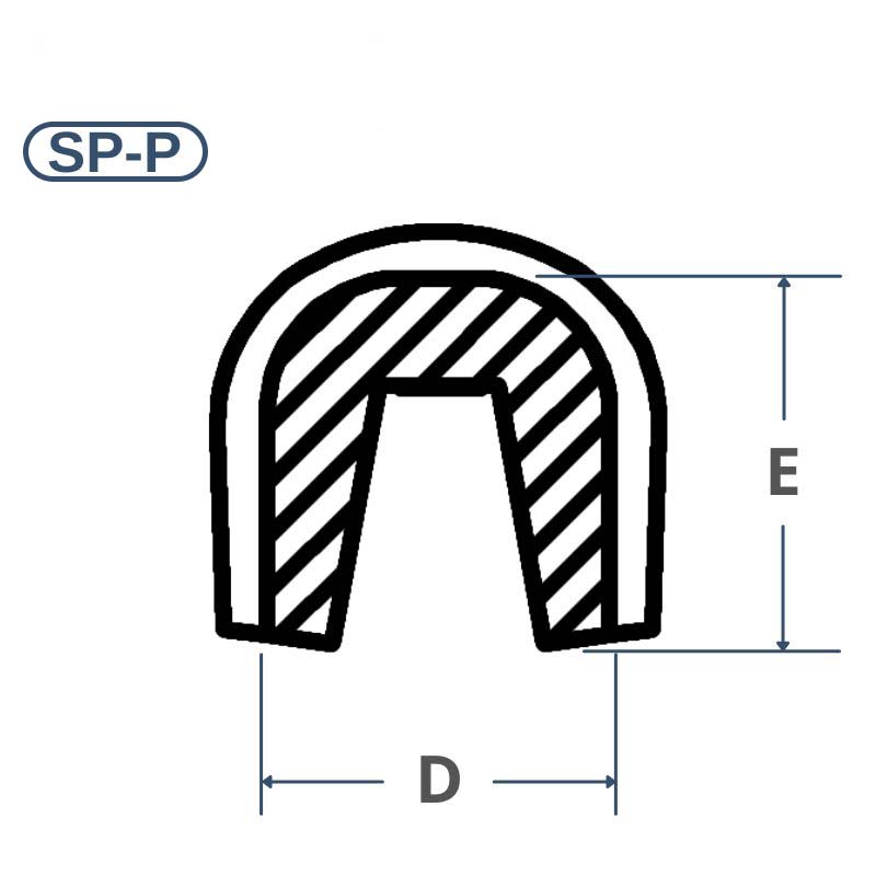 Dimension - Slide Piece, SP-P, 2
