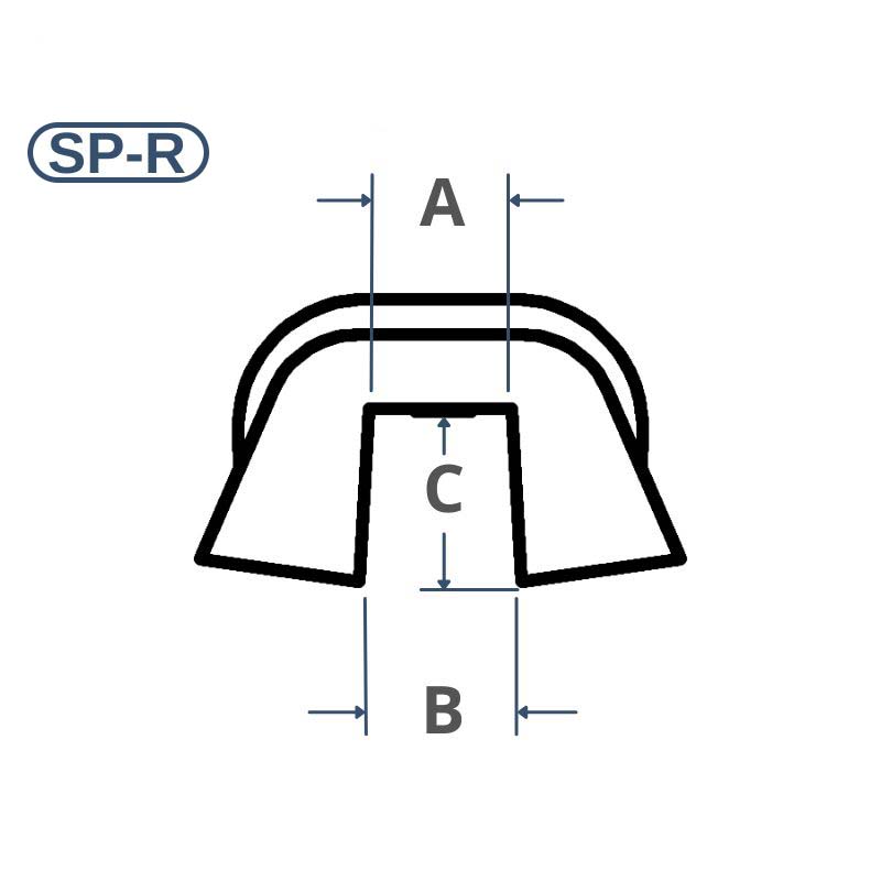 Dimension, Slide Piece, SP-R, 1