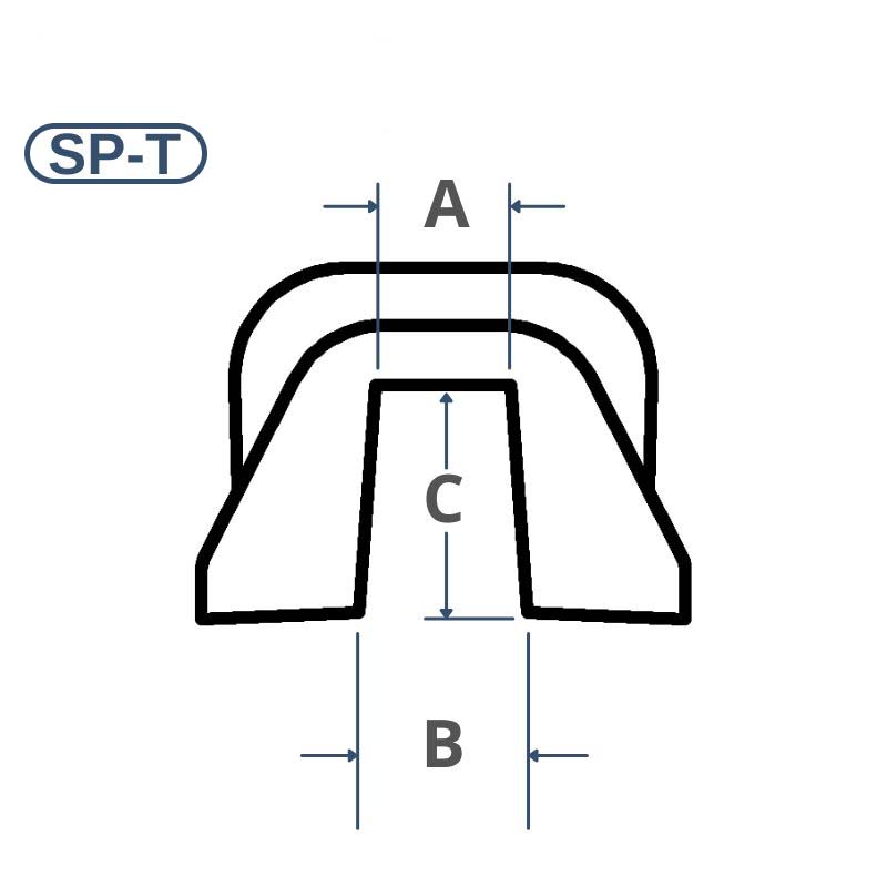 Dimensionm, Slide Piece, SP-T - 1