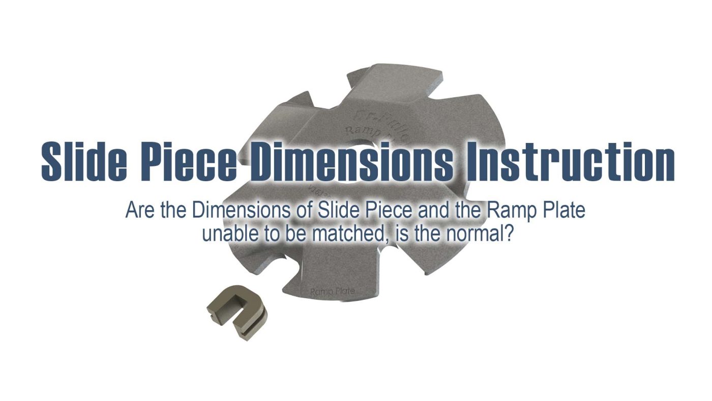 Slide Piece Dimensions Instruction - image cover