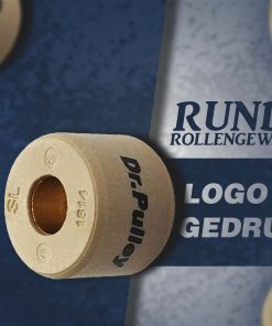 Rundes Rollgewicht – Klassisch – Logo aufgedruckt – RR1814 – Bild