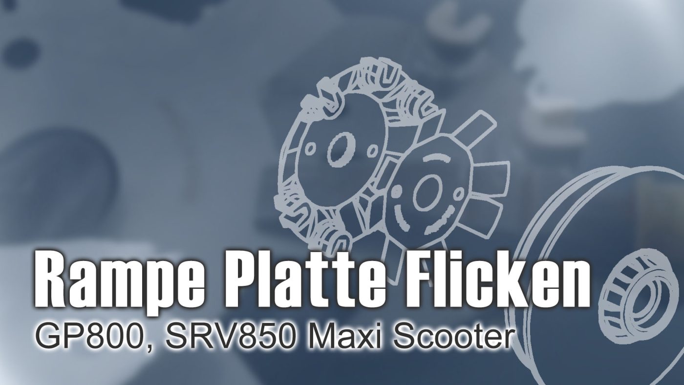 Rampe platte Flicken für GP800, SRV850 - Bildcover